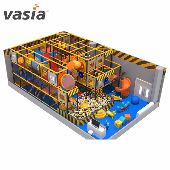 내구성이 뛰어나고 안전하며 ASTM 승인 큰 파도 슬라이드 엔터테인먼트 실내 놀이터