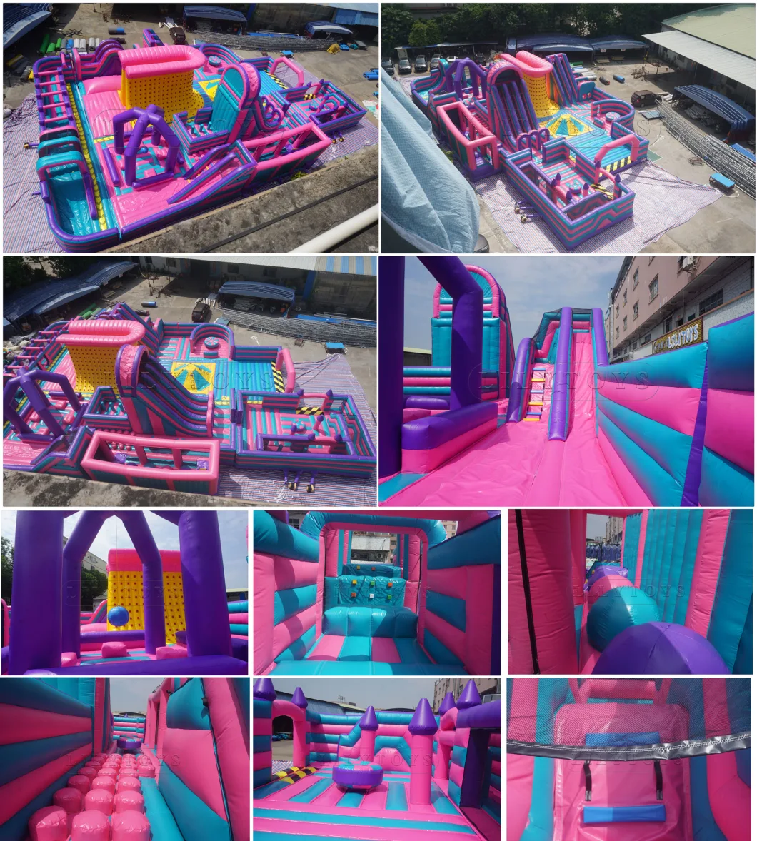 Indoor Inflatable Trampoline Playground Big Bouncer Amusement Park