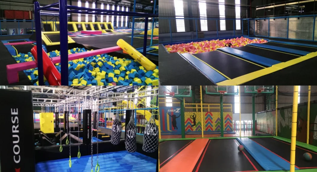 Indoor Children Playground Kids Jumping Trampoline