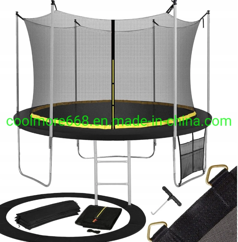 Trampoline 55in 6FT 8FT 10FT 12FT 14FT Toddler Trampoline with Enclosure Net Easy to Assemble Kids Trampoline Indoor Recreational Trampoline Outdoor Trampoline